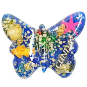 Cunda Themed Transparent Polyester Photo Fridge Magnet - 6