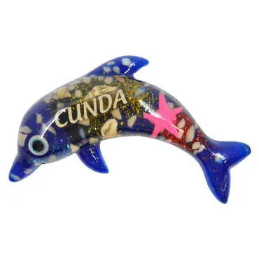 Cunda Themed Transparent Polyester Photo Fridge Magnet - 7