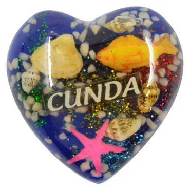 Cunda Themed Transparent Polyester Photo Fridge Magnet - 8