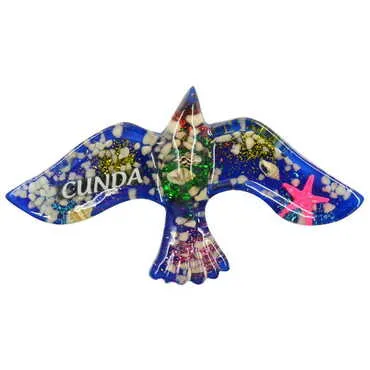 Cunda Themed Transparent Polyester Photo Fridge Magnet - 13
