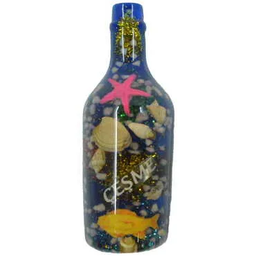 Toptan Çeşme Temalı Şeffaf Polyester Magnet - 19