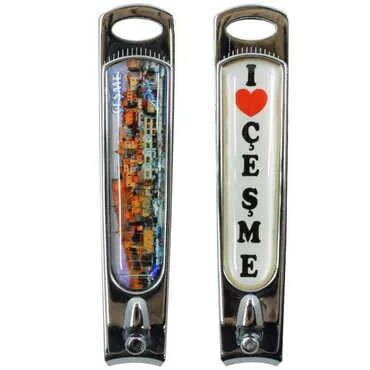 Cesme Themed Customised Metal Epoxy Nail Clipper 16x80x15 mm - 3