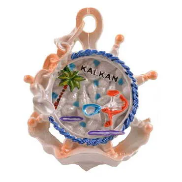 Toptan Marin Temalı Taşlı ve Sedefli Polyester Magnet - 4