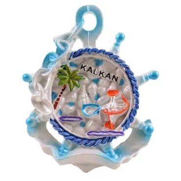 Toptan Marin Temalı Taşlı ve Sedefli Polyester Magnet - 5