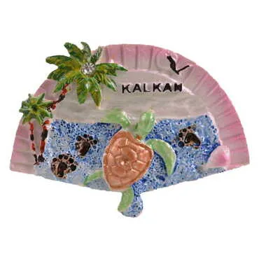 Toptan Marin Temalı Taşlı ve Sedefli Polyester Magnet - 6