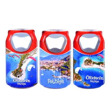 Toptan Fethiye Temalı Myros Teneke Kutu Açacak Magnet 43x80 mm - 2