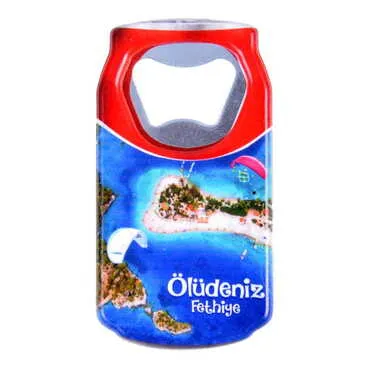 Toptan Fethiye Temalı Myros Teneke Kutu Açacak Magnet 43x80 mm - 4