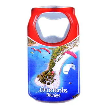Toptan Fethiye Temalı Myros Teneke Kutu Açacak Magnet 43x80 mm - 5
