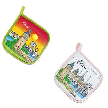 Edirne Themed Customised Digital Printed Pot Holder 200x200 mm - 2