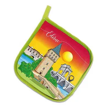 Edirne Themed Customised Digital Printed Pot Holder 200x200 mm - 4