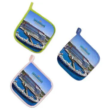 Hotel Themed Customised Digital Printed Pot Holder 200x200 mm - 2