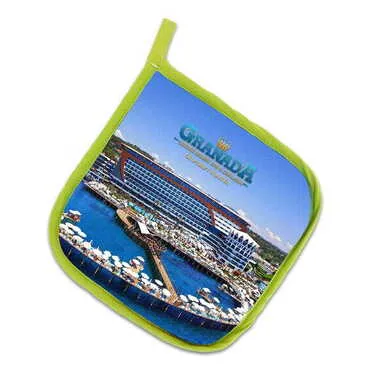 Hotel Themed Customised Digital Printed Pot Holder 200x200 mm - 5