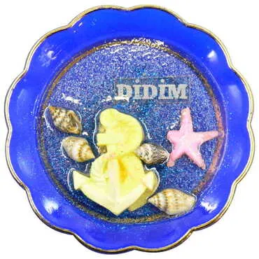 Toptan Didim Temalı Deniz Kanuğu Tabak Magnet - 7