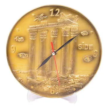 Side Themed Polyester Desktop Clock - 3