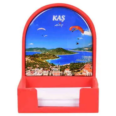 Kas Themed Polyester Note Holder - 4