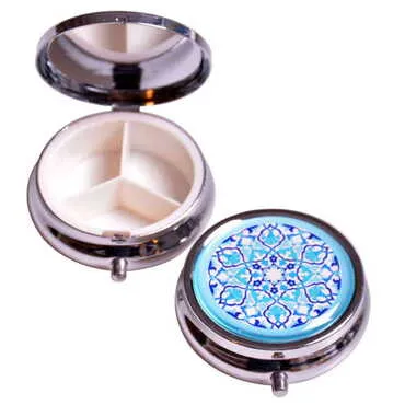 Customised Epoxy Round Pill Box 50x15 mm - 4