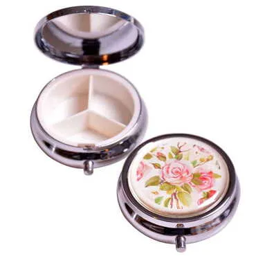 Customised Epoxy Round Pill Box 50x15 mm - 7