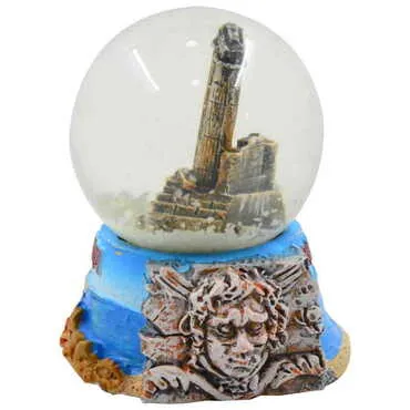Didim Themed Polyester Snow Globe - 5
