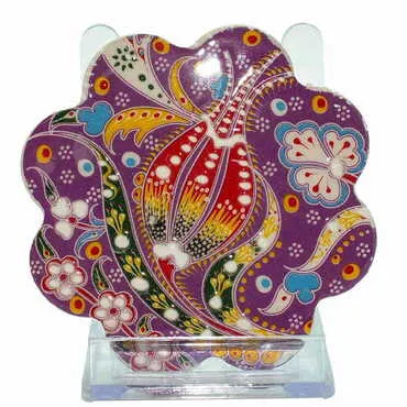 Toptan Özel Kabartma Çini Bardakaltı - 5