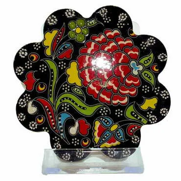 Toptan Özel Kabartma Çini Bardakaltı - 6