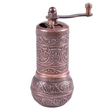 Turkish Zamac Metal Black Pepper Grinder - 5