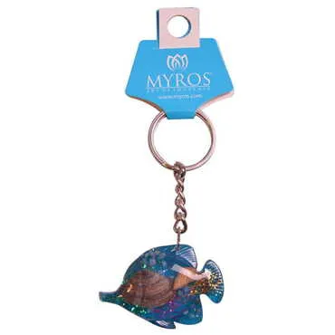 Customised Transparent Polyester Keyring - 6