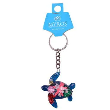 Antalya Themed Customised Transparent Polyester Keyring - 5
