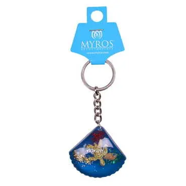 Antalya Themed Customised Transparent Polyester Keyring - 6