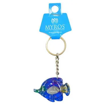 Cunda Themed Customised Transparent Polyester Keyring - 6