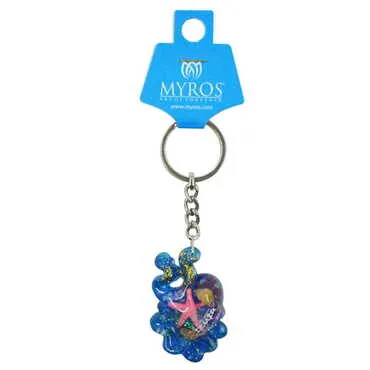 Izmir Themed Customised Transparent Polyester Keyring - 7