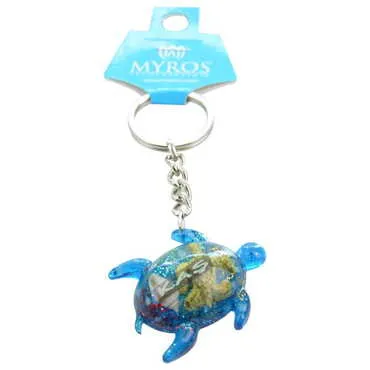 Kas Themed Customised Transparent Polyester Keyring - 3