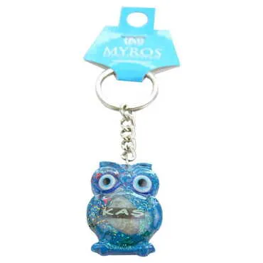 Kas Themed Customised Transparent Polyester Keyring - 5