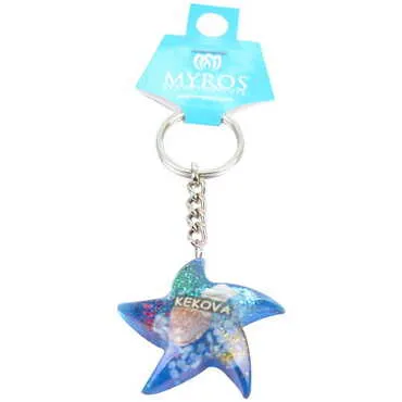 Kekova Themed Customised Transparent Polyester Keyring - 5