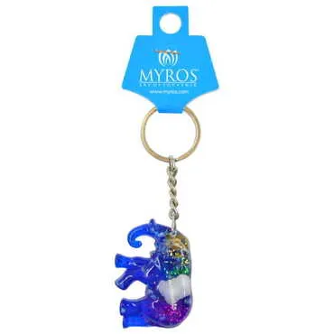 Marmaris Themed Customised Transparent Polyester Keyring - 3