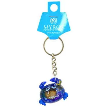 Marmaris Themed Customised Transparent Polyester Keyring - 9
