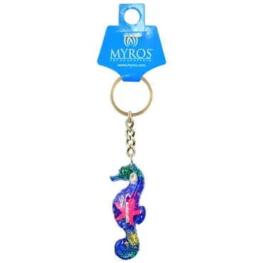 Marmaris Themed Customised Transparent Polyester Keyring - 10