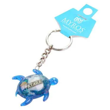 Patara Themed Customised Transparent Polyester Keyring - 3