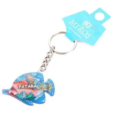 Patara Themed Customised Transparent Polyester Keyring - 5