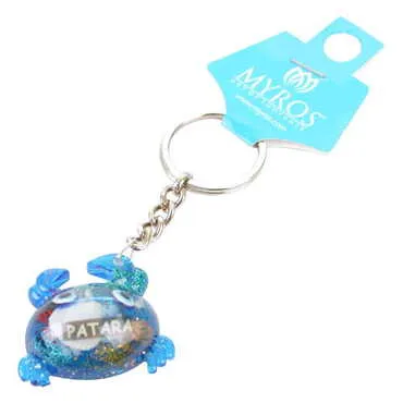 Patara Themed Customised Transparent Polyester Keyring - 6