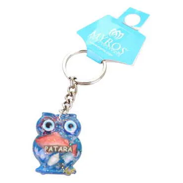 Patara Themed Customised Transparent Polyester Keyring - 8