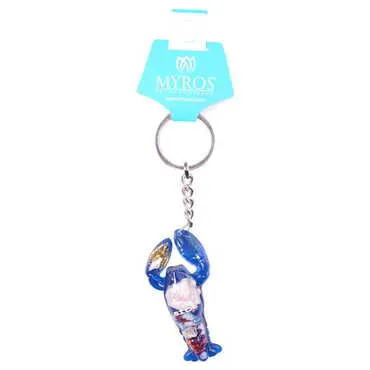 Sea Creatures Themed Customised Transparent Polyester Keyring - 3