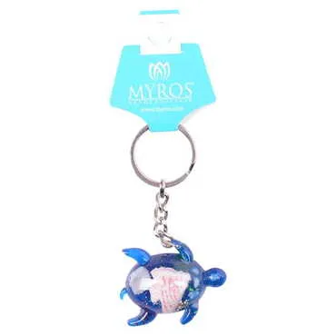 Sea Creatures Themed Customised Transparent Polyester Keyring - 7