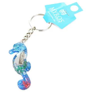 Fethiye Themed Customised Transparent Polyester Keyring - 9