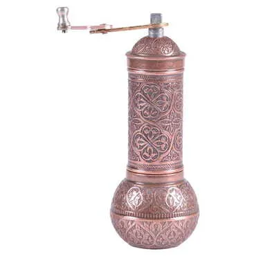 Turkish Zamac Metal Coffee Grinder - 6