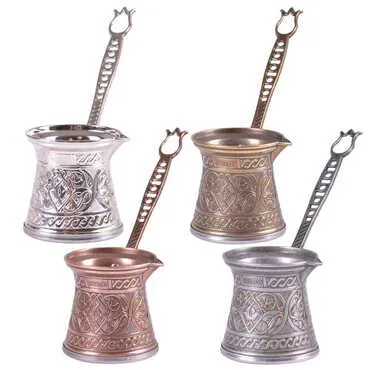 Toptan Zamak 3 No Cezve - 2
