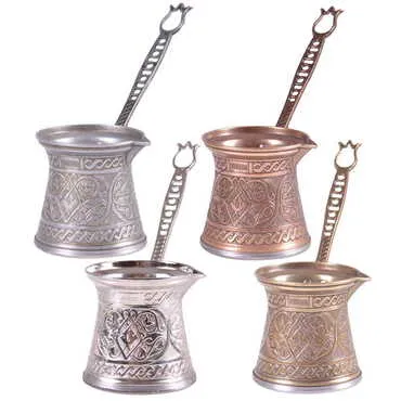 Toptan Zamak 4 No Cezve - Standart - 3