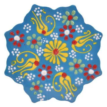 Toptan Yıldız Kabartma Bardakaltı - 5