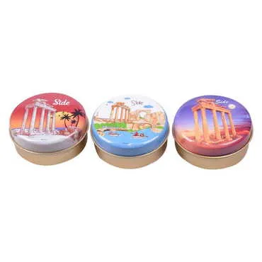 Side Themed Custom Print Metal Tin Soap Box - 3