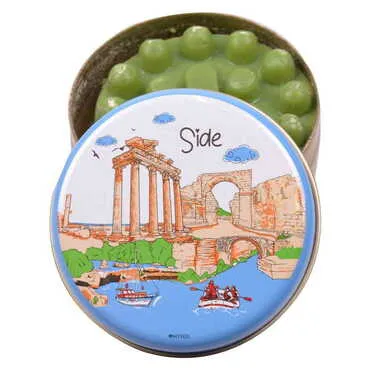 Side Themed Custom Print Metal Tin Soap Box - 6