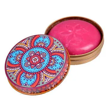 Toptan Mandala Temalı Küçük Metal Kutulu Sabun - 6